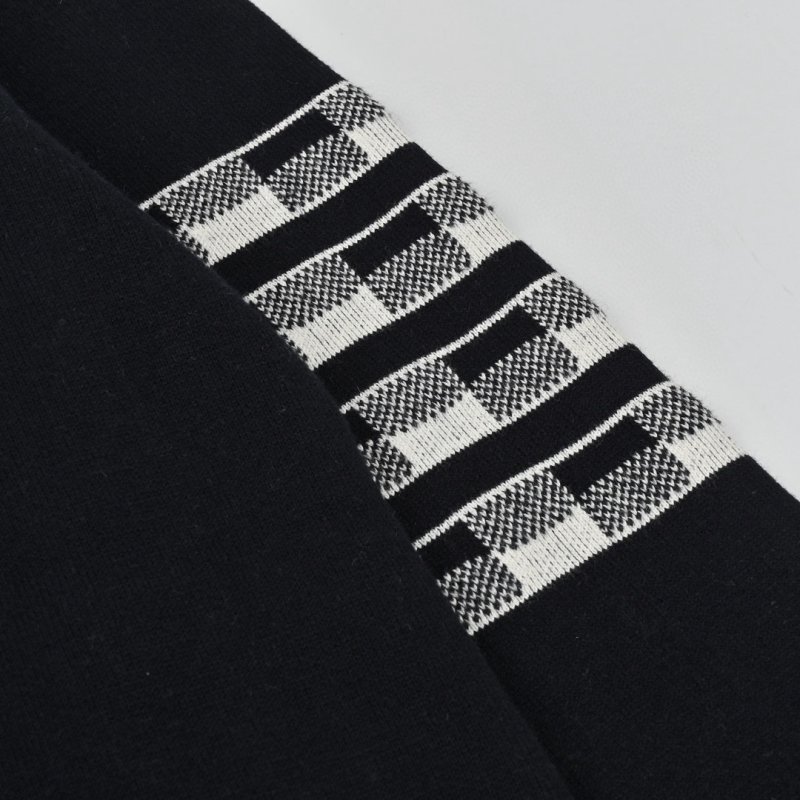 Thom Browne Navy Dachdog Checkered Cardigan view