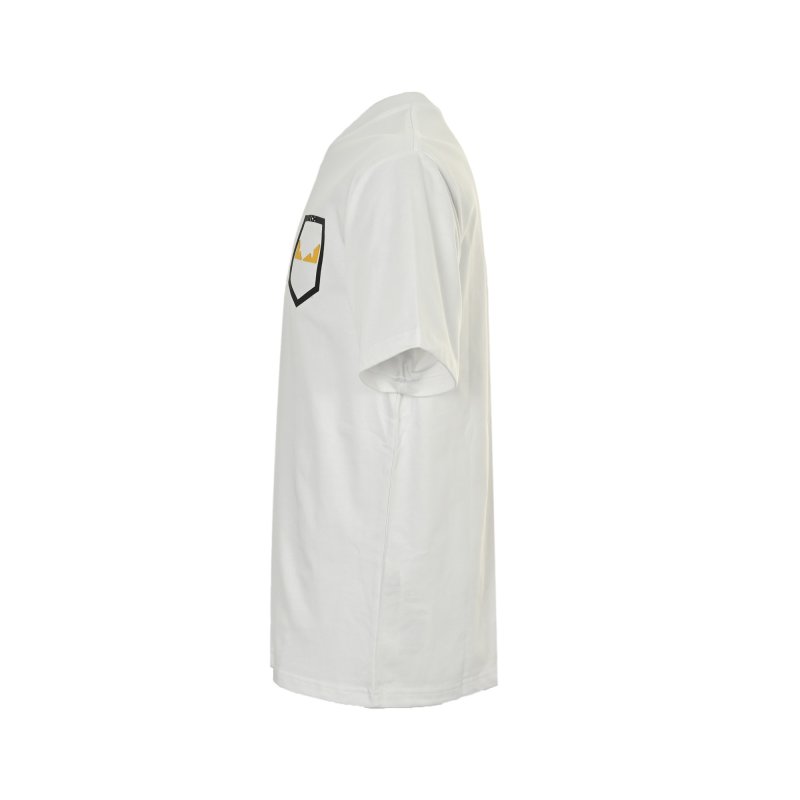 White Pocket Graphic T-Shirt view