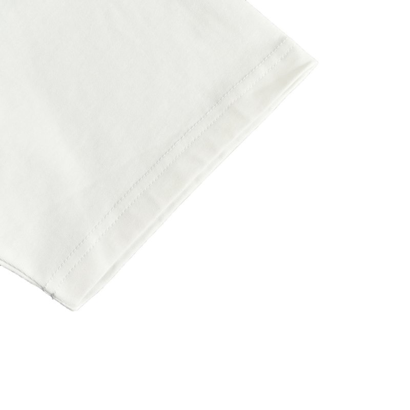 White Pocket Graphic T-Shirt view