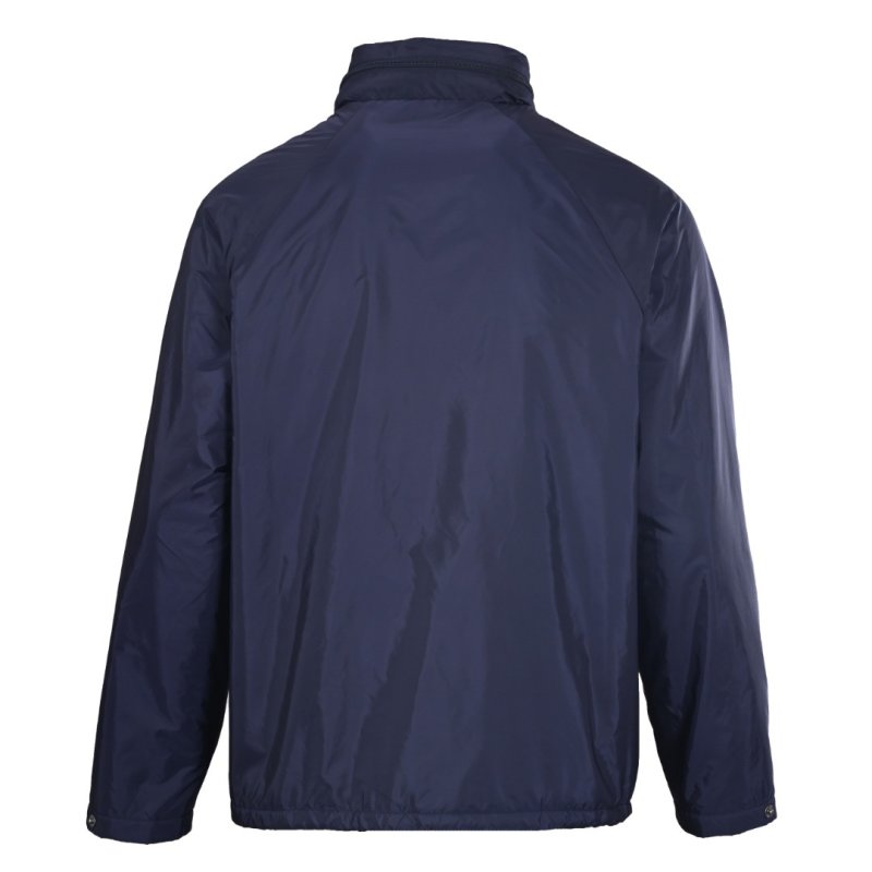 Prada Nylon Hooded Windbreaker Jacket Navy view