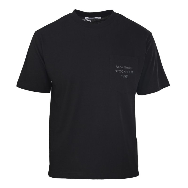 Acne Studios Stockholm 1996 Black Pocket T-Shirt view