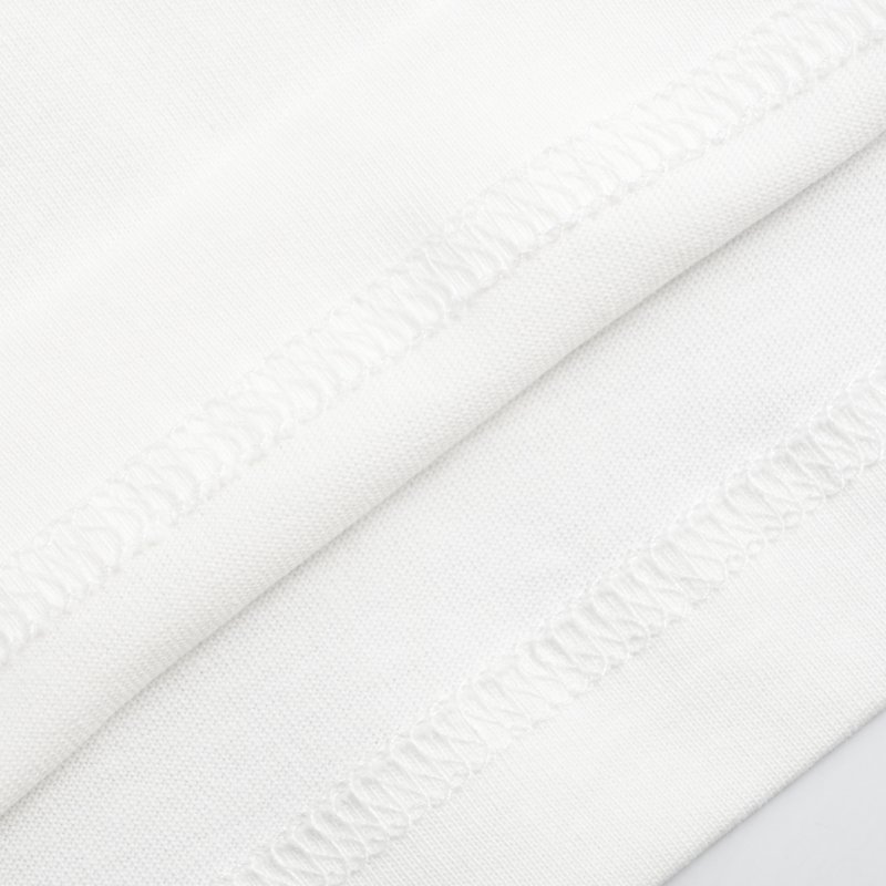 YSL White Monogram Logo Short Sleeve T-Shirt view