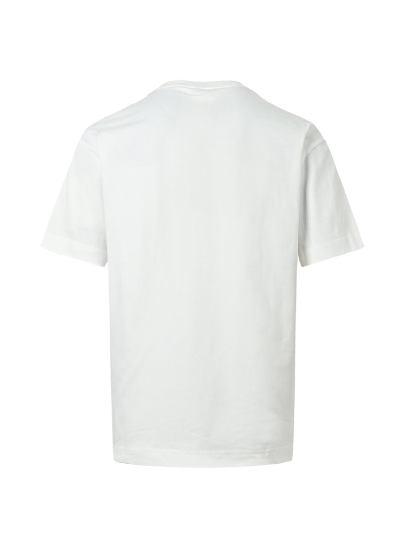 Moncler White Logo T-Shirt view