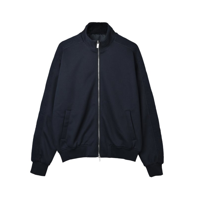 Stone Island Navy Zip-Up Overshirt Jacket view