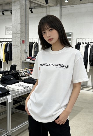 Moncler Grenoble Coordinates T-Shirt White view 3