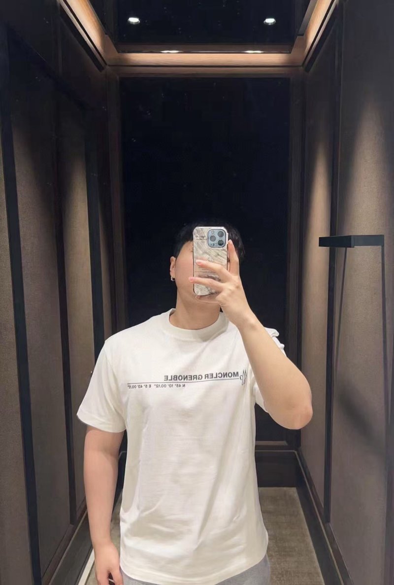 Moncler Grenoble Coordinates T-Shirt White view