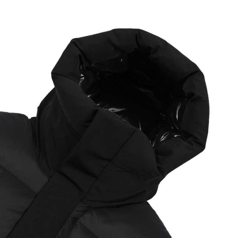 Black Puffer Down Jacket view