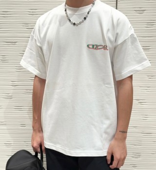 Dior Oversized White Logo T-Shirt view 5