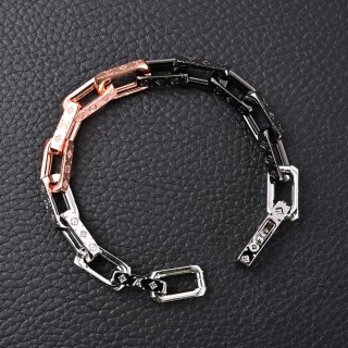 Louis Vuitton Monogram Chain Link Bracelet - Multi-Metal