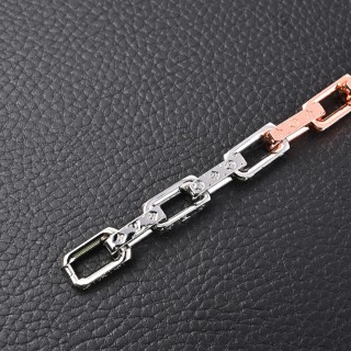 Louis Vuitton Monogram Chain Link Bracelet - Multi-Metal view 6