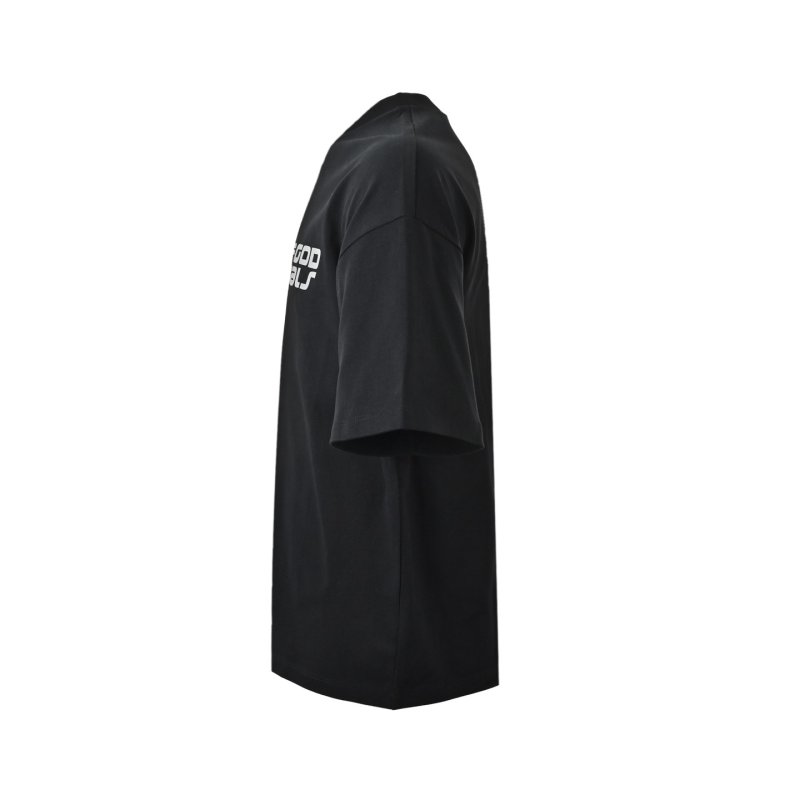 Essentials Fear of God Black Logo T-Shirt view