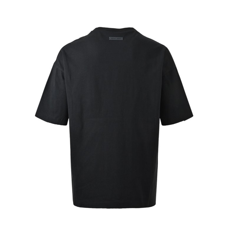 Essentials Fear of God Black Logo T-Shirt view