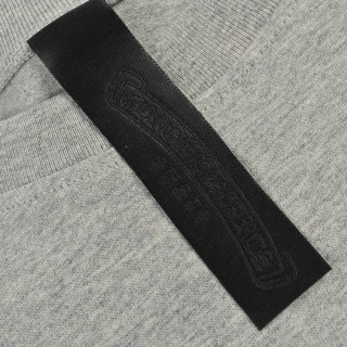 Chrome Hearts Cross Flocked Long Sleeve T-Shirt Grey view 10