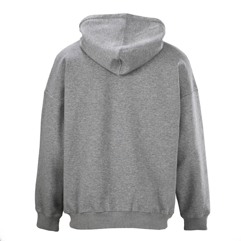 Gucci Grey Zip-Up Hoodie view