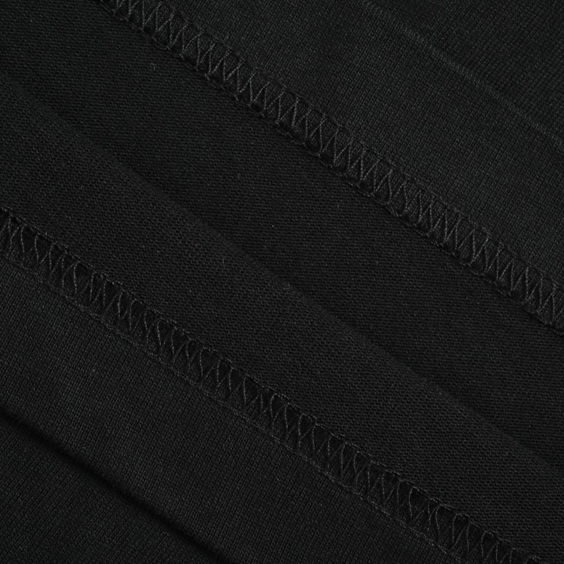 Black Embroidered Graphic T-Shirt view