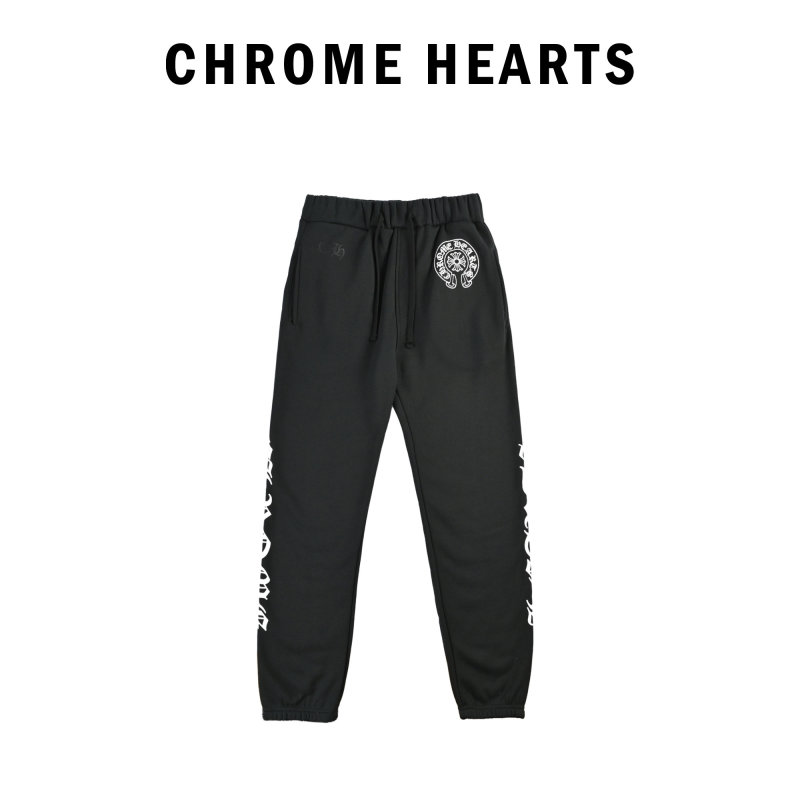 Black Graphic Print Cargo Pants view