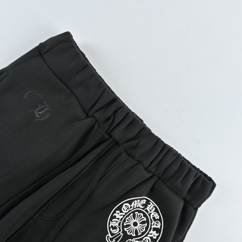 Black Graphic Print Cargo Pants view