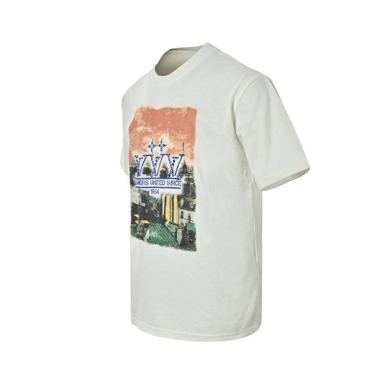 Crown Graphic Short-Sleeve T-Shirt - Off White view