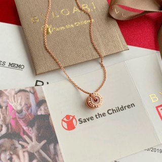 Bulgari B.ZERO1 Small Waist 925 Silver Rose Gold Necklace view 4