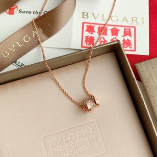 Bulgari B.ZERO1 Small Waist 925 Silver Rose Gold Necklace view 7