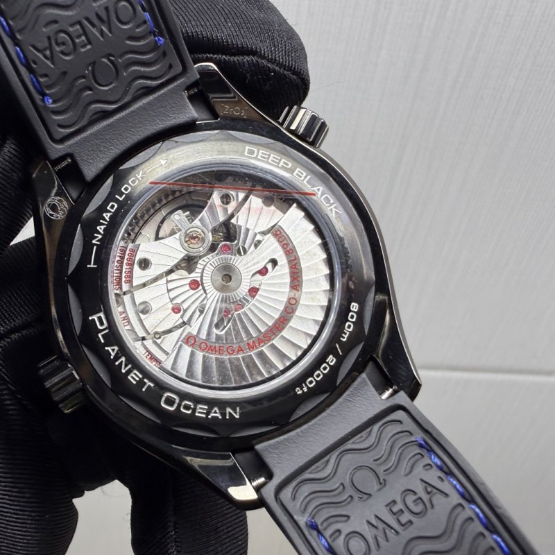 Omega Seamaster 600M GMT Black Dial Automatic Watch 45.5mm view