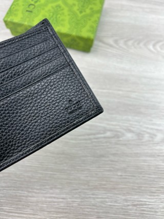 Gucci GG Marmont Black Leather Bifold Wallet view 8