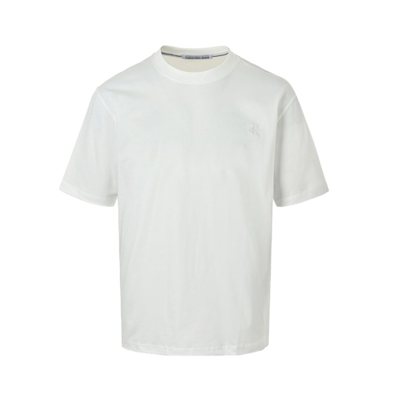 Calvin Klein White Monogram Logo T-Shirt view