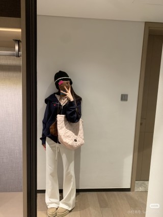 Navy Zip-Up Bomber Jacket view 2