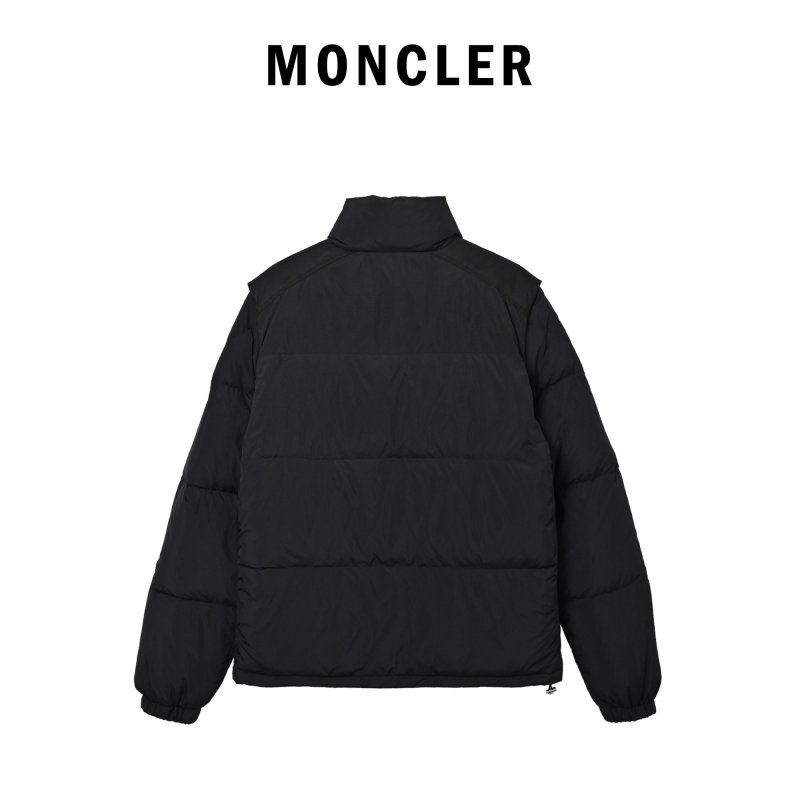 Moncler Verone Black Down Puffer Jacket view