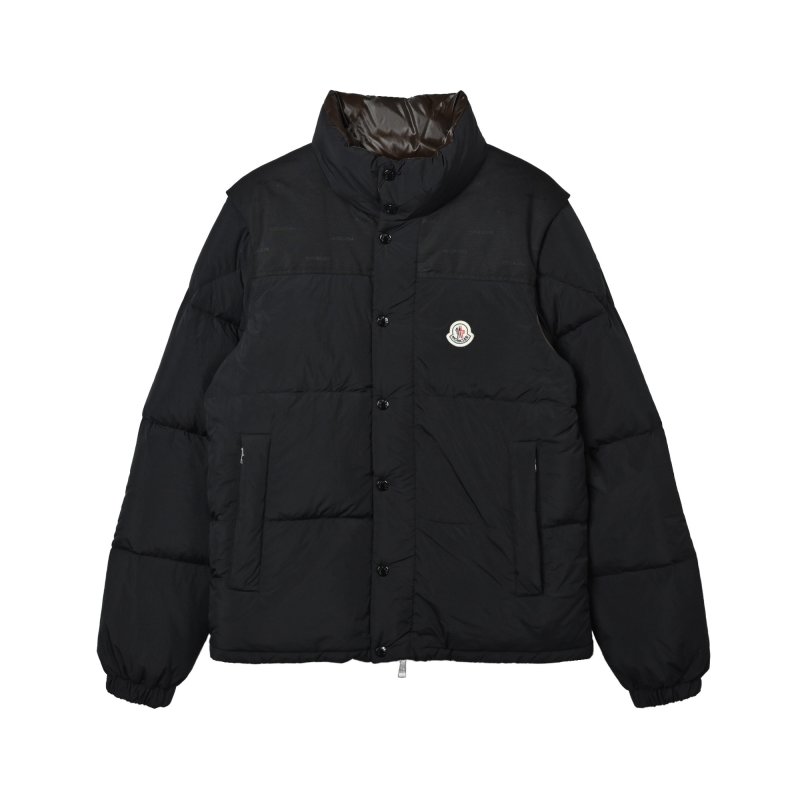 Moncler Verone Black Down Puffer Jacket view