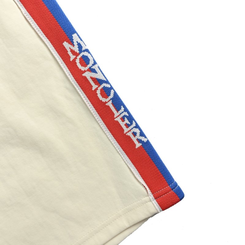 Moncler Cream Side Stripe Shorts view