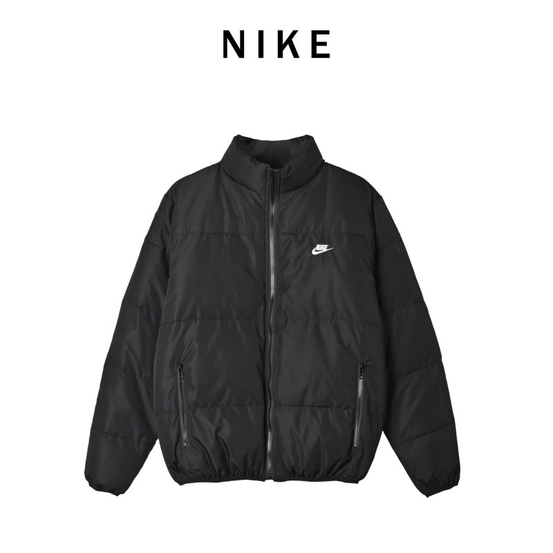 Nike Black Puffer Down Jacket view