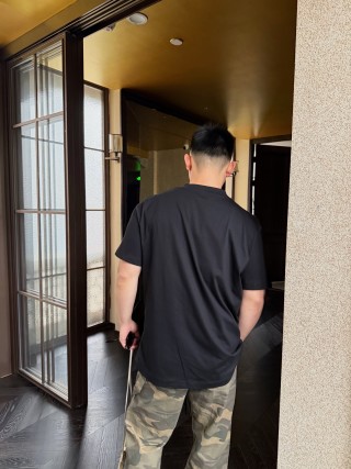 Moncler Logo T-Shirt Black view 9