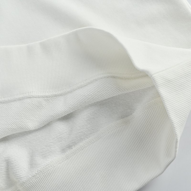 Burberry EKD Embroidered Check Tape Sweatshirt White view