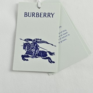 Burberry EKD Embroidered Check Tape Sweatshirt White view 7
