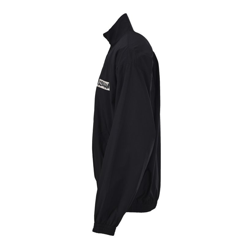 Balenciaga Black Logo Windbreaker Jacket view