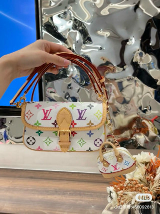Louis Vuitton Multicolor Mini Baguette Shoulder Bag view 3