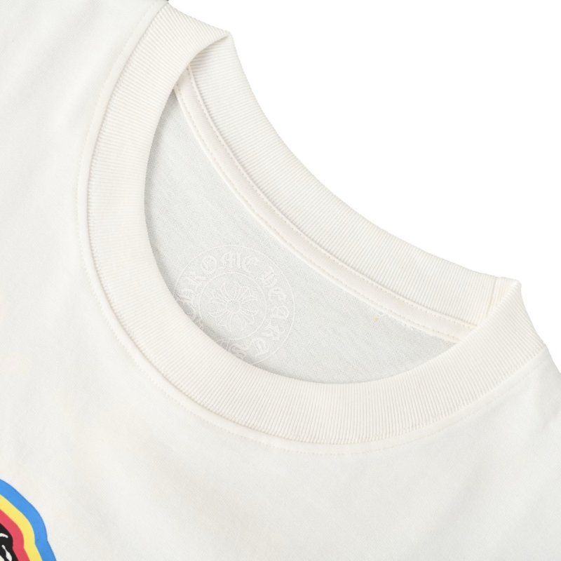 White Skull Graphic Short Sleeve T-Shirt view