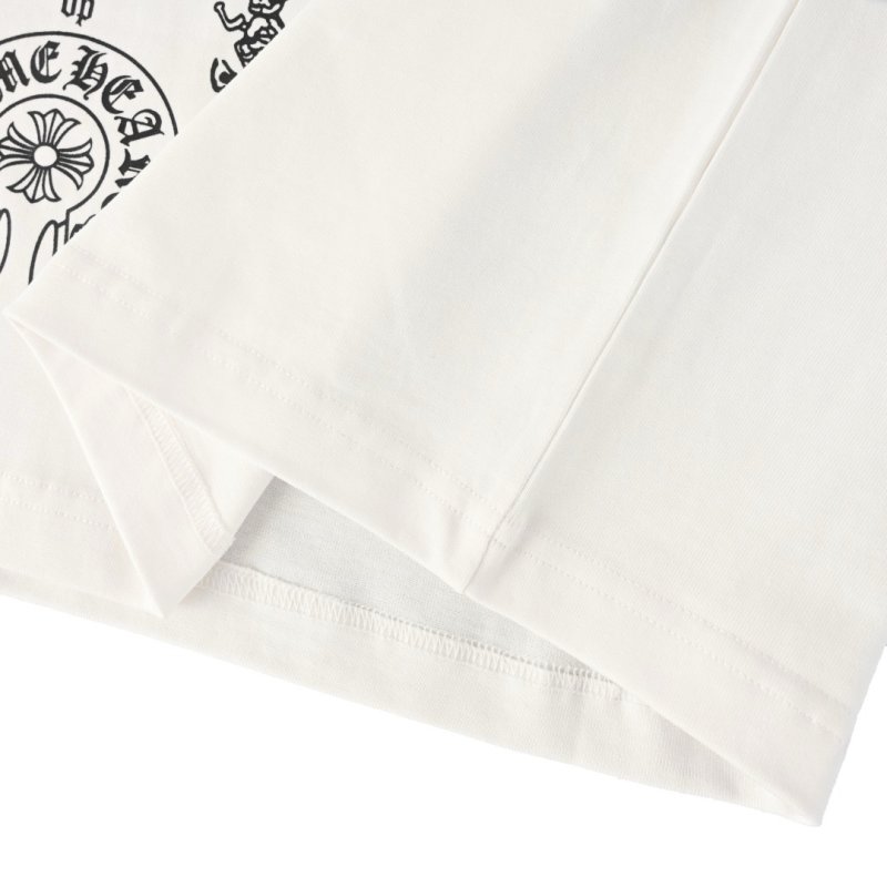 White Skull Graphic Short Sleeve T-Shirt view