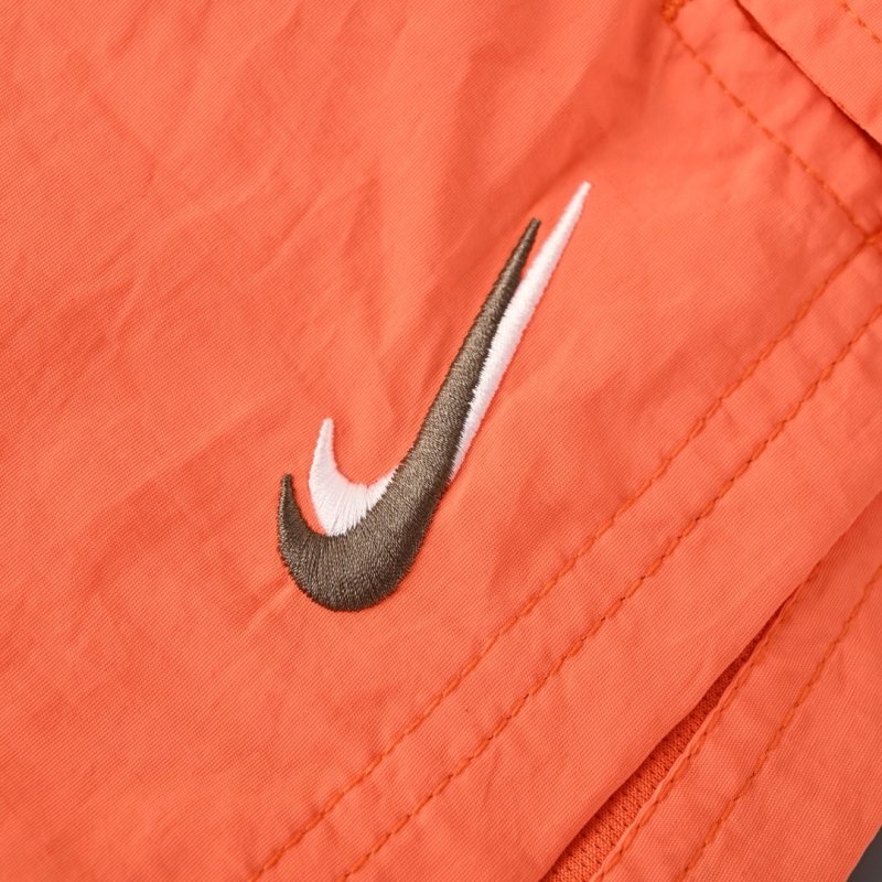 Nike Orange Athletic Shorts view