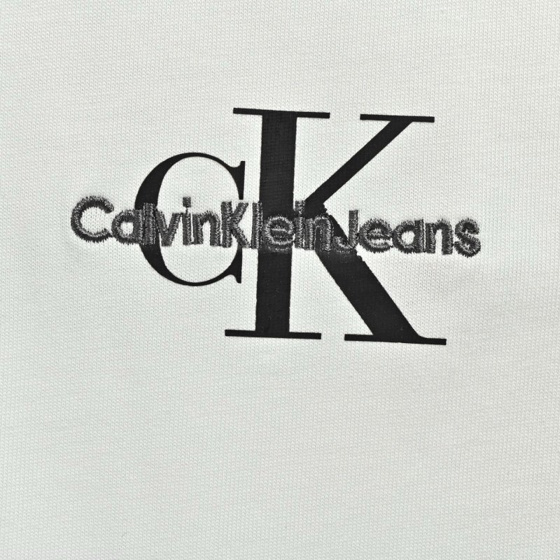 Calvin Klein CK Monogram White T-Shirt view