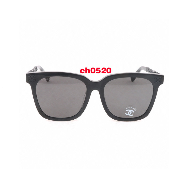 Chanel CH0520 Black Square Sunglasses