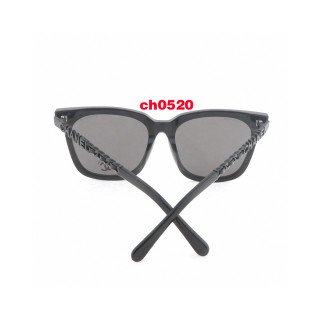 Chanel CH0520 Black Square Sunglasses view 4
