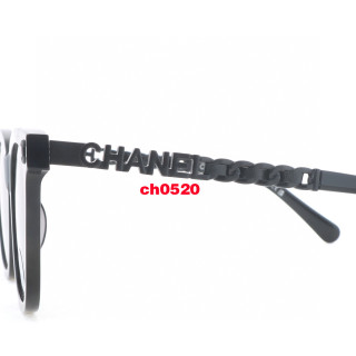 Chanel CH0520 Black Square Sunglasses view 9