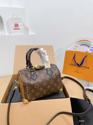 Louis Vuitton Monogram Studded Pillow Bag - Brown view 2