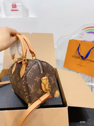 Louis Vuitton Monogram Studded Pillow Bag - Brown view 5