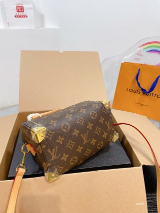Louis Vuitton Monogram Studded Pillow Bag - Brown view 8
