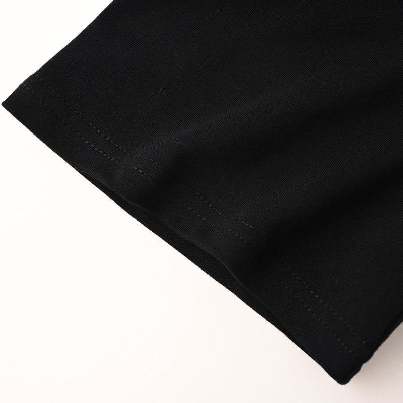 Black Minimalist Diamond Logo Short Sleeve T-Shirt view