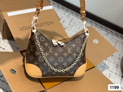 Louis Vuitton Monogram Shoulder Bag with Chain Strap view 2
