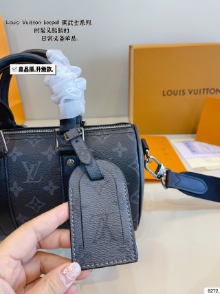 Louis Vuitton Keepall Black Monogram Travel Bag 25cm view 2